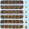 7000pcs+ Flatback Glass Hotfix Iron On Rhinestones Crystal for DIY Making with 1 Tweezer & 1 Picking Pen for Shoes, Clothes, Face Art, Bags, Manicure (Mine Gold, 5-Sizes)